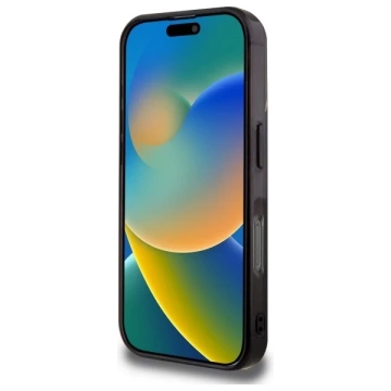 Etui Mercedes do iPhone 16 Pro Max 6.9" Czarny Hardcase MB Double Layer BiColor MagSafe