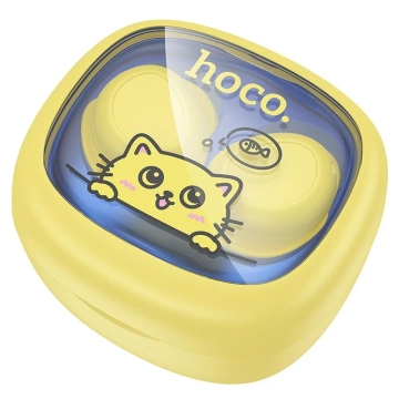 TWS-Kopfhörer für Kinder Hoco EW111 Bluetooth 5.4 Gelb