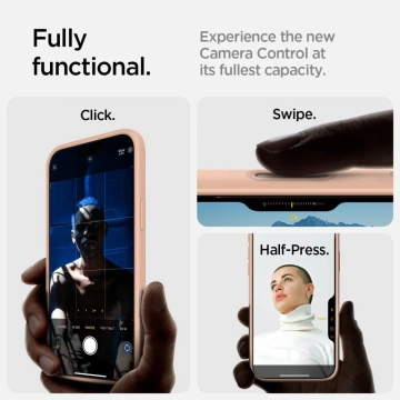 Etui do iPhone 16 Pro Spigen Ultra Hybrid ”T” Mag MagSafe Różowe