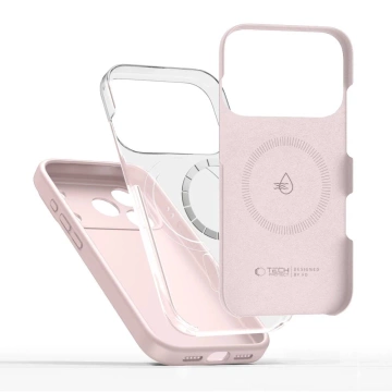 Etui do iPhone 17 Pro Max Tech-Protect Silicone MagSafe Różowe