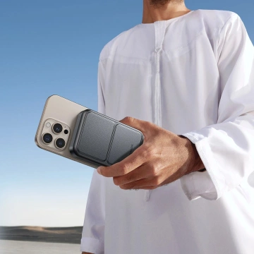 Powerbank Joyroom JR-PBM11 10000 mAh 22.5 W Qi2 MagSafe ze stojakiem – czarny