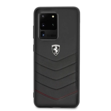 Ferrari Hardcase für Samsung Galaxy S20 Ultra schwarz/schwarz Heritage