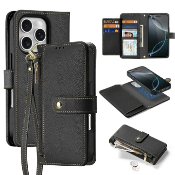 iPhone 16 Pro Max Dux Ducis Lawa MagSafe Schutzhülle Schwarz