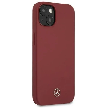 Etui ochronne Mercedes MEHCP13MSILRE do Apple iPhone 13 6,1" czerwony/red hardcase Silicone Line