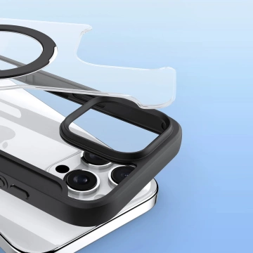 Etui do iPhone 16 Pro Max Dux Ducis Skin X Pro MagSafe Podstawka