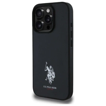 Etui do iPhone 15 Pro Max US Polo Leather DH Color Czarne