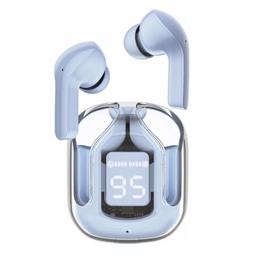 Słuchawki bezprzewodowe Acefast dokanałowe TWS Bluetooth jasnoniebieski (T6 ice blue)