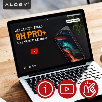 2x Szkło Hartowane Ochronne 9H do Apple iPhone 17, Wzmocnione i Odporne na Zarysowania, Łatwy Montaż Bez Bąbelków, Alogy Heavy Pro+™ – Przezroczyste