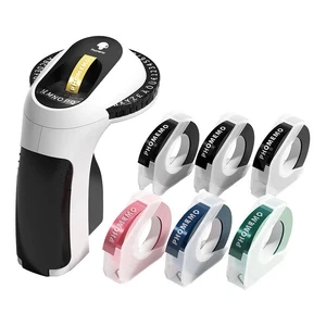 Przenośna wytłaczana drukarka etykiet Phomemo E975 czarna