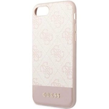Ratet mal, Handyhülle für iPhone 7/8/SE 2020 / SE 2022 rosa/rosa Hartschale 4G Stripe Collection