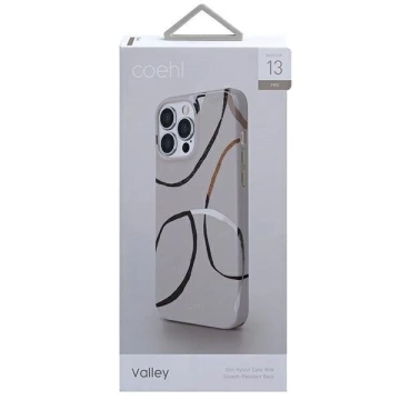 UNIQ-Hülle Coehl Valley iPhone 13 Pro / 13 6,1 "Sand / weicher Sand