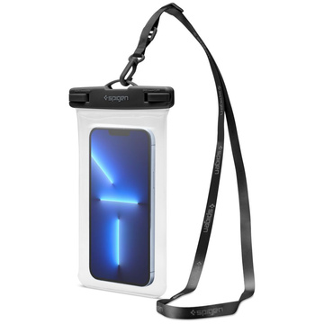 Uniwersalne etui wodoodporne na telefon 6.9 Spigen A601 IPX8 Crystal Clear