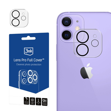 Osłona na aparat do Apple iPhone 12 - 3mk Lens Pro Full Cover
