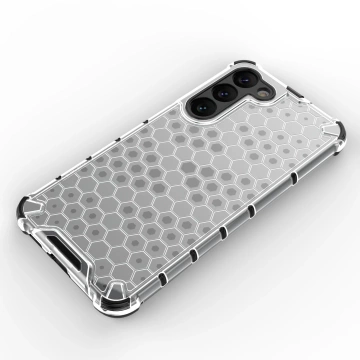 Etui Honeycomb do Samsung Galaxy S23+ Plus pancerny hybrydowy pokrowiec czarne