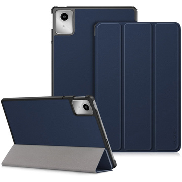 Etui do Lenovo Tab K11 / K11E 11” M11 10.95" TB330FU / TB330XU / TB331FC Book Case Cover z klapką obudowa futerał pokrowiec Alogy Granatowe