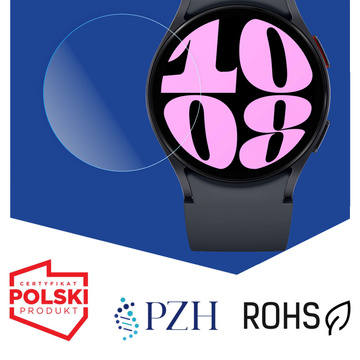 Szkło hybrydowe 3x do Samsung Galaxy Watch 6 44mm 3mk Watch Protection na ekran
