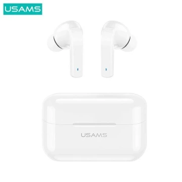 Bluetooth 5.0 Kopfhörer USAMS TWS LY-Serie ANC wireless weiß/weiß BHULY06