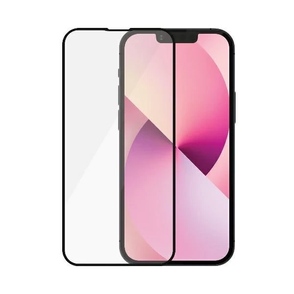 Szkło PanzerGlass E2E Microfracture für iPhone 13 Mini 5,4" Case Friendly AntiBacterial czarny/black Pro2744