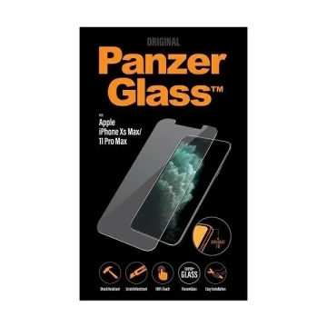 PanzerGlass Standard Super gehärtetes Glas für iPhone XS Max/11 Pro Max