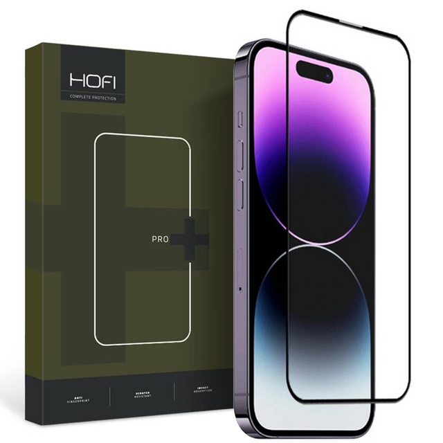 Szkło Hartowane do Apple iPhone 15 Pro Hofi Glass PRO+ Black