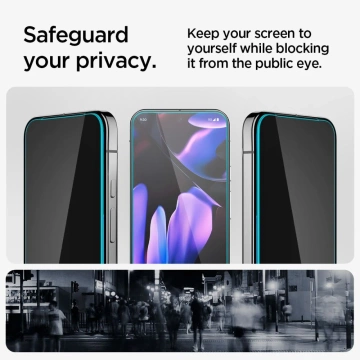 Szkło Prywatności do Google Pixel 9 / 9 Pro Spigen Glas.TR EZ Fit 2-Pack
