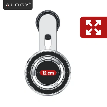 MagSafe Autohalterung für iPhone 14 13 12 für den Kühlergrill Alogy Airvent Autohalterung Schwarz