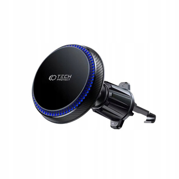 Magnetischer Autohalter MagSafe mit 15W Ladegerät für den Autogrill Vent Car schwarz