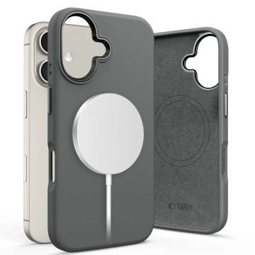 Etui für iPhone 16 Tech-Protect Silikon Pure MagSafe Clay
