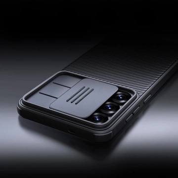Hülle für Samsung Galaxy S25 Nillkin CamShield Pro Schwarz