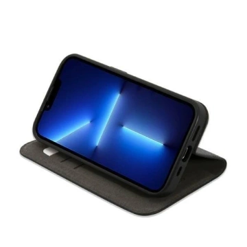 Etui Guess GUBKP14XHG4SHK für Apple iPhone 14 Pro Max 6,7" Czarny/Black Book 4G Vintage Gold Logo