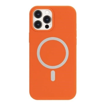Mercury MagSafe Silikonhülle für iPhone 12 mini 5.4" Orange/Orange