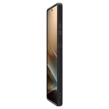 Samsung Galaxy S25 Ultra Hülle Schutzhülle Spigen Liquid Air Matt Schwarz