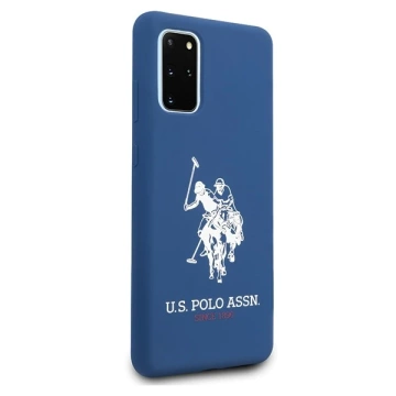 US Polo Silicone Collection Samsung Galaxy S20 Plus Handyhülle Navy/Navy