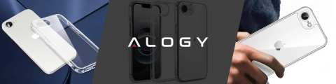 Etui do Apple iPhone 16e obudowa ochronna na telefon Alogy HybridShield™️ Case Przezroczyste