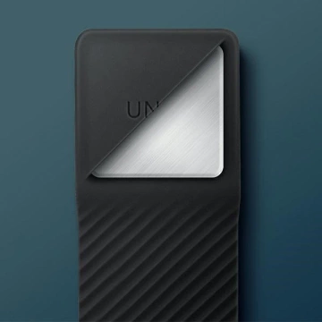 UNIQ Hülle Heldro Mount iPhone 14 Pro Max 6.7" grau/vapour smoke