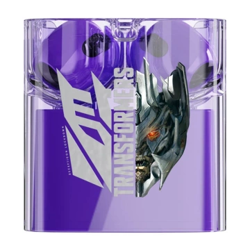 TWS Transformers TF-T08 Bluetooth 5.3, ANC, 13 mm, Lila