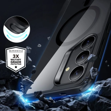 Etui für Samsung Galaxy S25 Plus Klar/Schwarz ESR Classic Hybrid HaloLock MagSafe