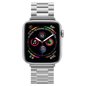 Bransoleta Spigen Modern Fit Band do Apple Watch 4/5/6/7/8/SE/Ultra (42/ 44/ 45/ 49 mm) silver