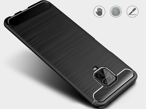 Alogy Rugged Armor Hülle für Xiaomi Redmi Note 9S / Pro / Max schwarz
