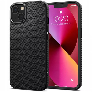 Etui Obudowa Spigen Liquid Air für Apple iPhone 13 Mattschwarz