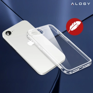Etui do Apple iPhone 16e obudowa ochronna na telefon Alogy HybridShield™️ Case Przezroczyste