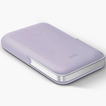 Powerbank UNIQ Hoveo Magnetyczny 5000mAh 20W PD USB-C Fioletowy