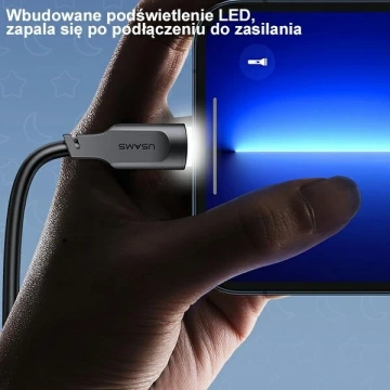 USMAS USB-C PD Schnellladekabel 1,2 m grün