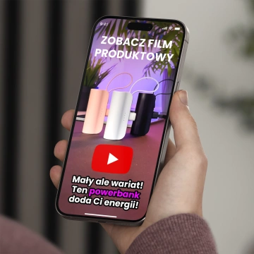 PowerBank 5000 mAh Alogy Power Bank Pocket kleines externes Ladegerät Power Bank USB-C und Lightning Weiß