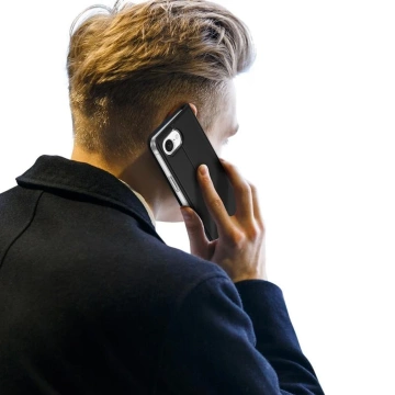 Etui do Apple iPhone 16e / SE 4 2025 obudowa ochronna Dux Ducis z klapką Skin Pro Czarna