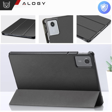 Etui do Lenovo Tab K11 / K11E 11” M11 10.95" TB330FU / TB330XU / TB331FC Book Case Cover z klapką obudowa futerał pokrowiec Alogy Szare