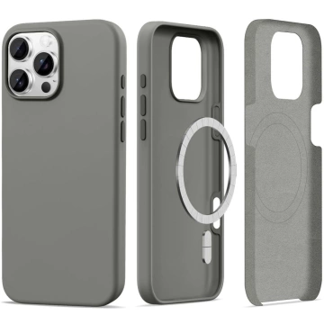 Etui do iPhone 16 Pro Max Tech-Protect Silicone MagSafe Matte Clay