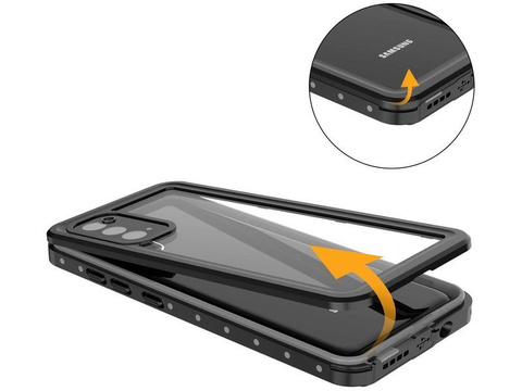 Etui Alogy Pancerne 360 wodoodporne wodoszczelne Waterproof IP68 do Galaxy S20
