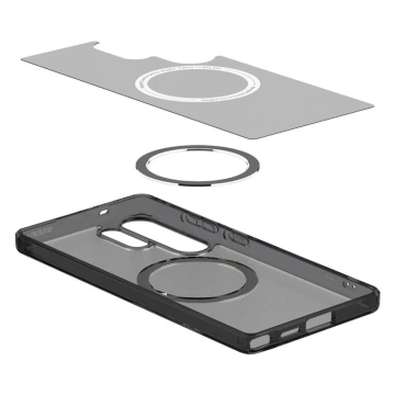 Etui für Samsung Galaxy S25 Ultra Frost Black Spigen Ultra Hybrid Mag MagSafe