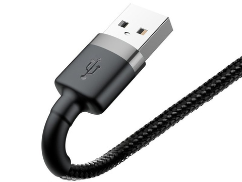 Baseus Cafule USB Lightning Kabel für iPhone iPad iPod 2A 3m Schwarz
